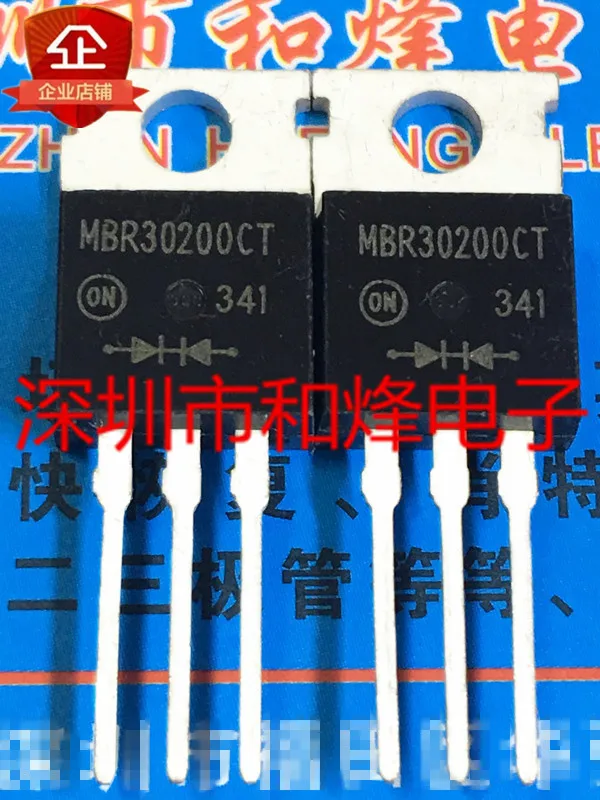 

5 шт.-10 шт. MBR30200CT TO-220 200 в 30A Новый и оригинальный на складе