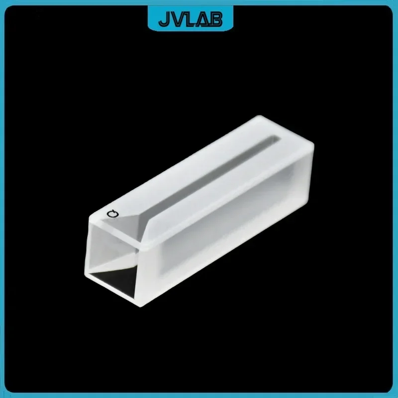 Micro Quartz Cuvette Slit 3mm (Liquid Sample Cell ) 1050 ul Quartz Absorption Cells 1.05 ml Made by Sintering Process 2