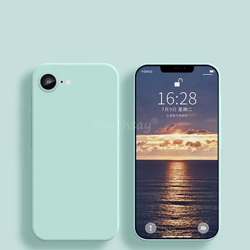 Für iPhone 17E Hülle Flüssigsilikon Einfarbige Offizielle Hülle Für iPhone 17e Cover TPU Sturzschutz Für iPhone 17 E 16e Cover – Detail 11