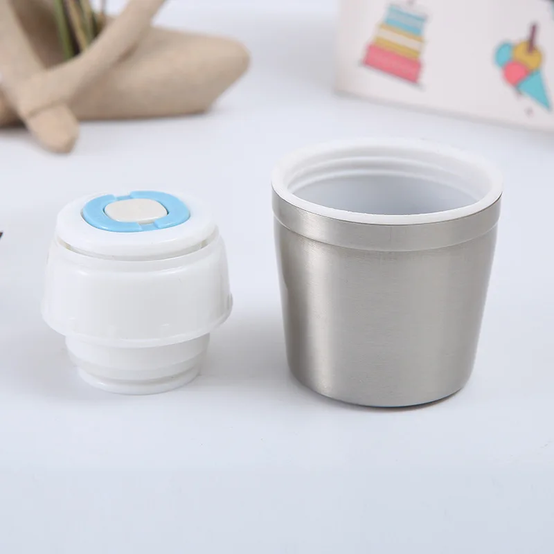 Thermos Alimentaire Portable à Double Couche en Acier Inoxydable