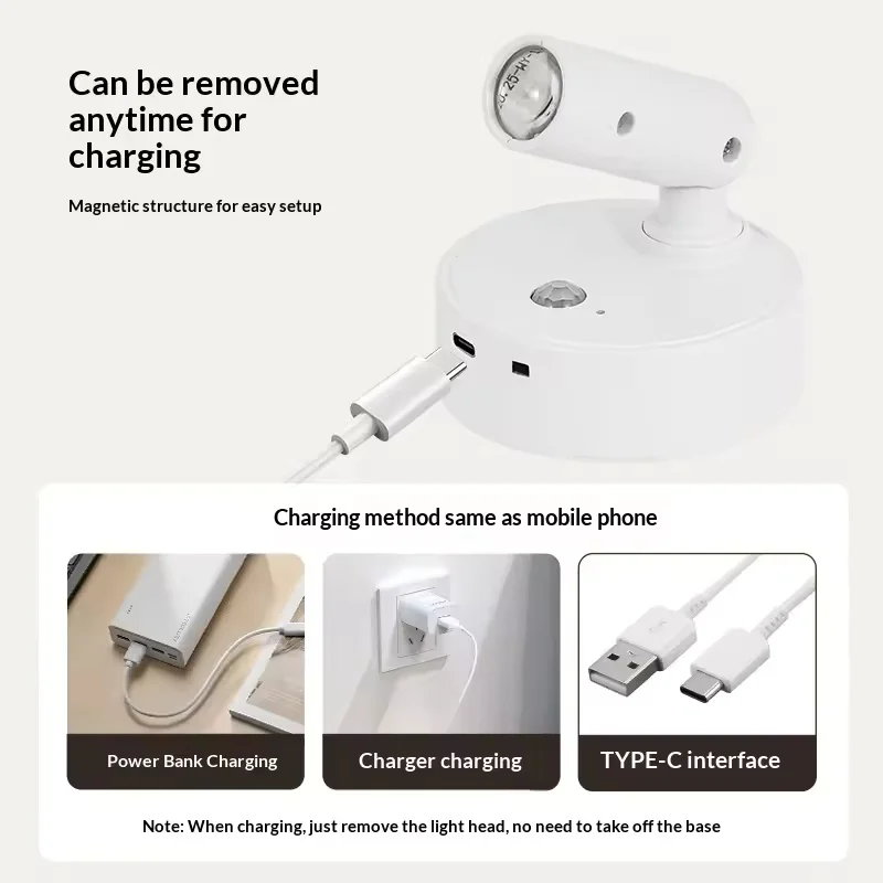 Magnetic USB Wall LED Light 6