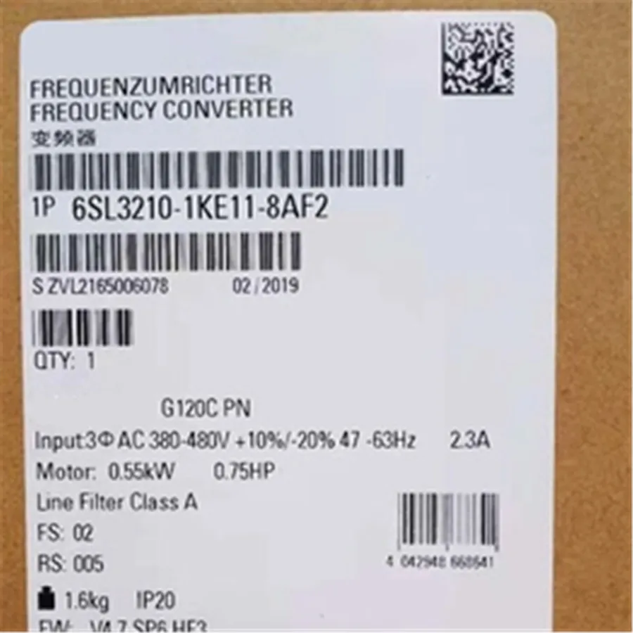 

Новый 6SL3210-1KE11-8AF2
