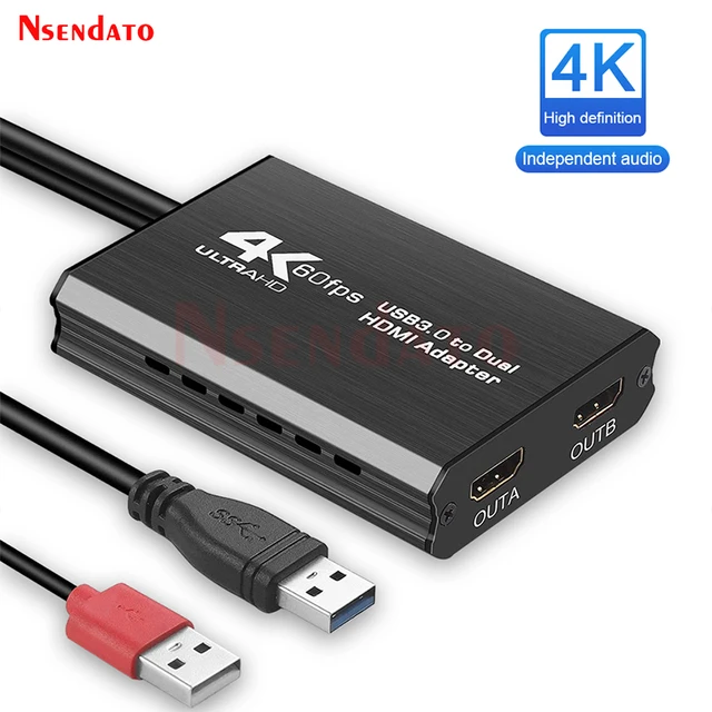 USB to HDMI Adapter USB HDMI Connector External Graphics Audio