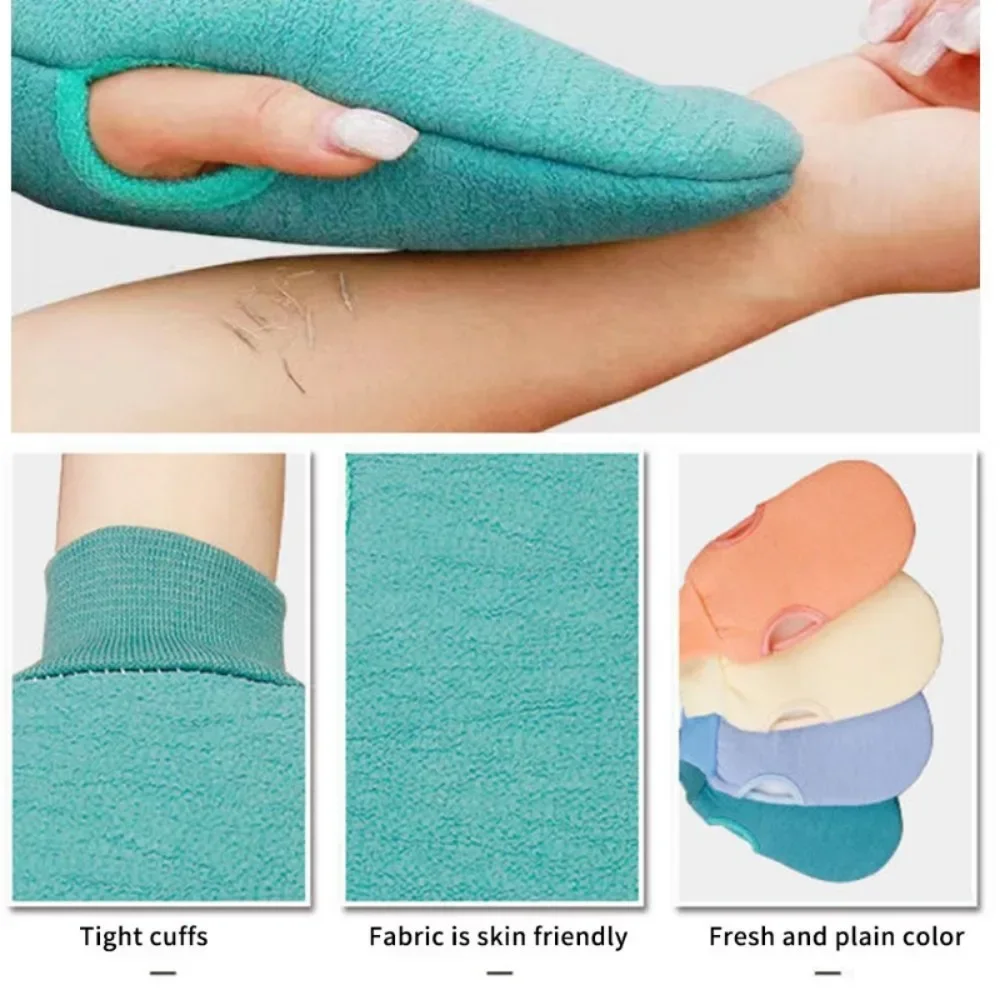 1pc Body Clean Bath Glove Ponge Shower Scrub Exfoliating Towel Face Massage Removal Peeling Gloves Bath Supplies Spa Accessories 3