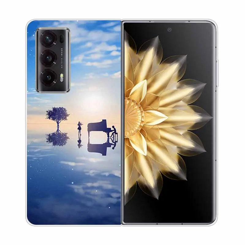 Elegant Marble Design Transparent Hard Case