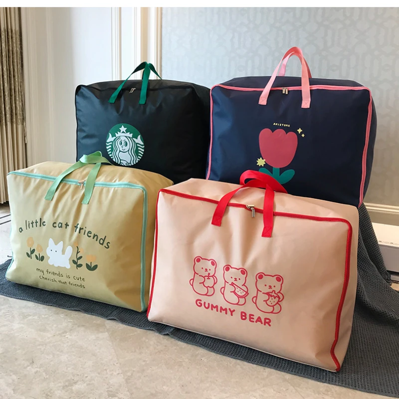 Quilt Storage Bag Clothes Storage Folding Home Cotton Quilt Sorting Bag Luggage Bag Dust-proof Non-woven Fabric Packaging Bag 6
