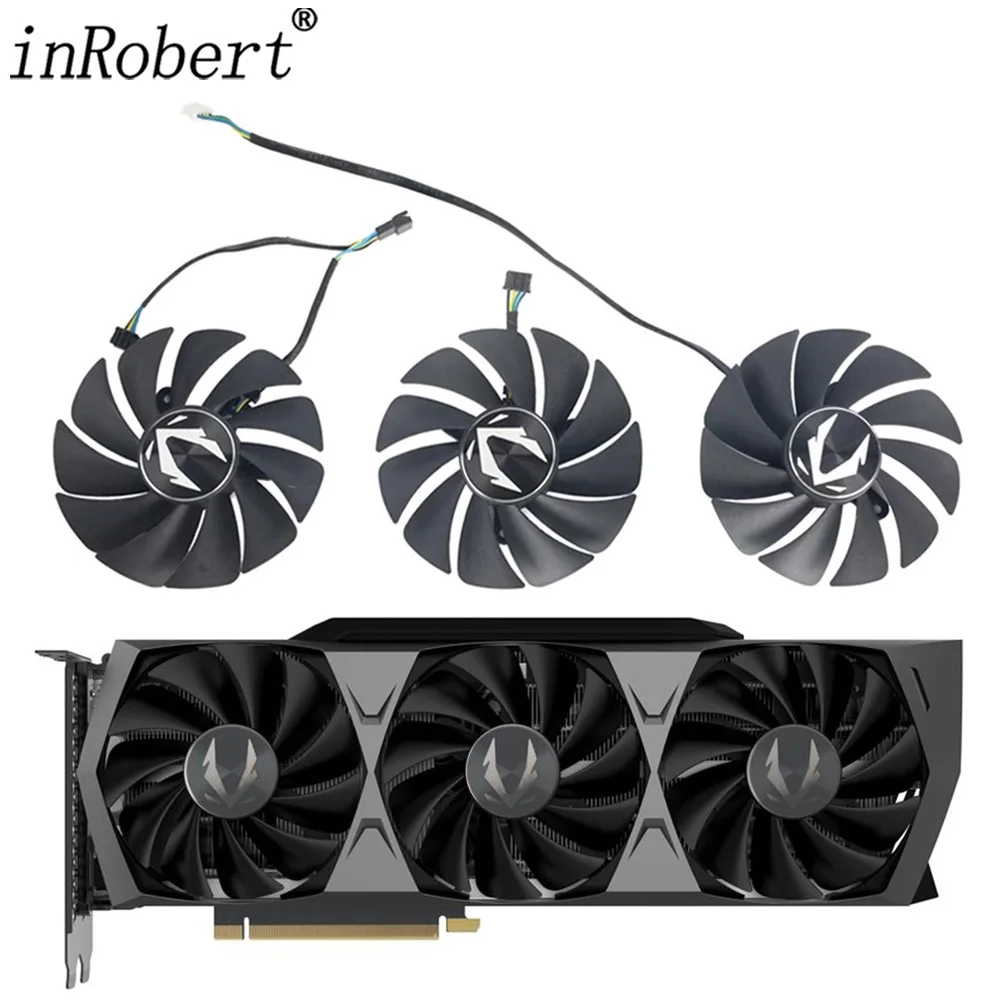 87Mm Ga92S2U Rtx3070Ti Rtx3080Ti Ventola Per Scheda Video Per Zotac Gaming Geforce Rtx 3070 3080 3090 Ti Puma Oc Lhr 12Gb Ventola Di Raffreddamento