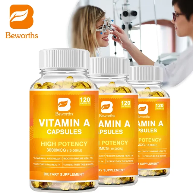 1723-daddfa.png BEWORTHS Vitamin A Capsules Effectively Antioxidant Skin Care Enhances Immunity and Supports Eye and Bone Health