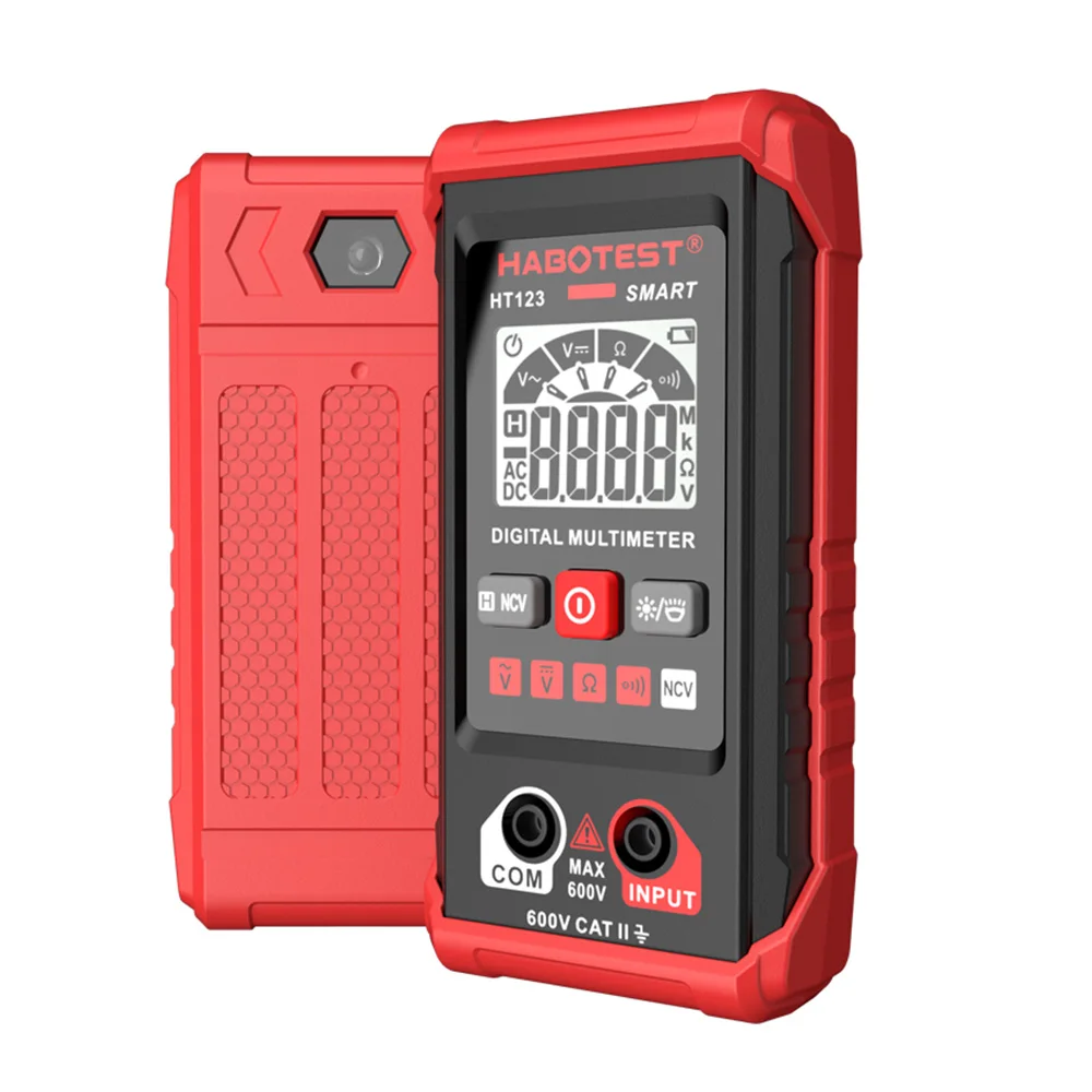 Digital multimeter Smart Digital Multimeter Mini Voltmeter Ammeter High-precision Auto Ranging AC DC Voltage Meter Tester Backlight