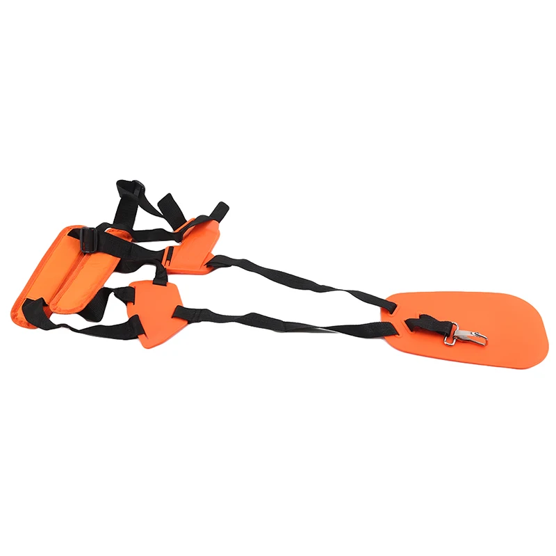 Double Shoulder W Shape Harness Strap Comfortable Labor Saving Strimmer Padded Belt for Brush Cutter Trimmer Garden Pruner brush cutter trimmer