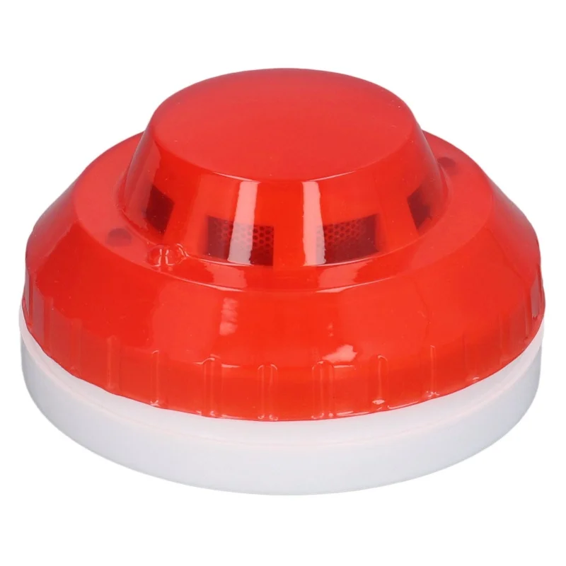Smoke Detector Photoelectric Prevent Interference Small Wired Fire Alarm For Home Hotel Factory DC 12-24V