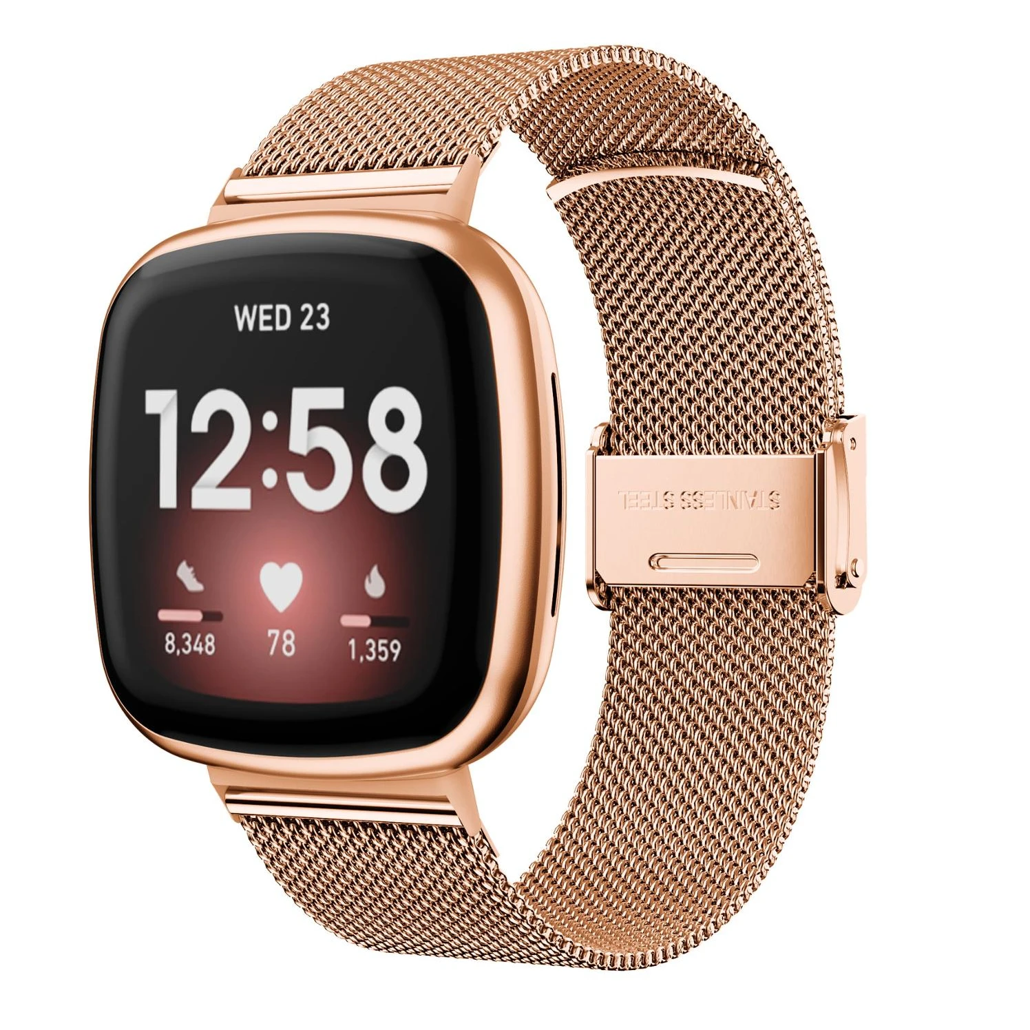 

Новый стиль, ремешок для часов Fitbit Versa 4 3 / Sense 2, Миланский Браслет для часов Fitbit sense2 versa lite, браслеты из нержавеющей стали
