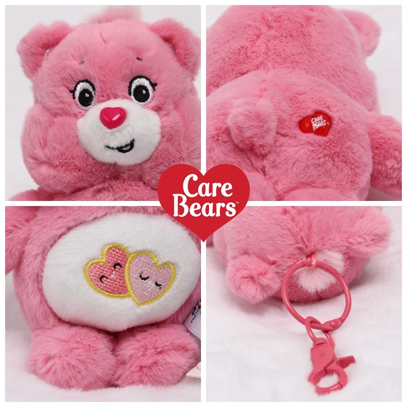 Plush Keychain 15cm Authentic Care Bear Vocal for Kids Christmas Birthday Gifts