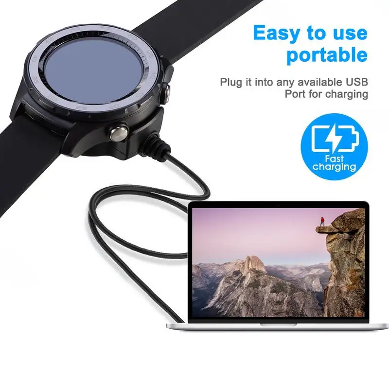 

Зарядное устройство для часов Huawei Watch 2 PRO поколение Магнитный зарядный кабель умные часы Магнитный всасывающий беспроводной адаптер зарядного устройства