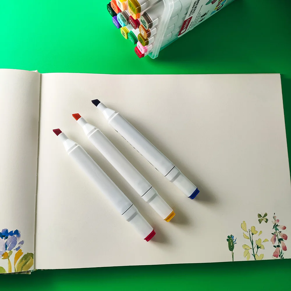 Sketchbook Flower Drawing book Thickened paper Professional color lead School Supplies Drawing Notepad Stationary 3