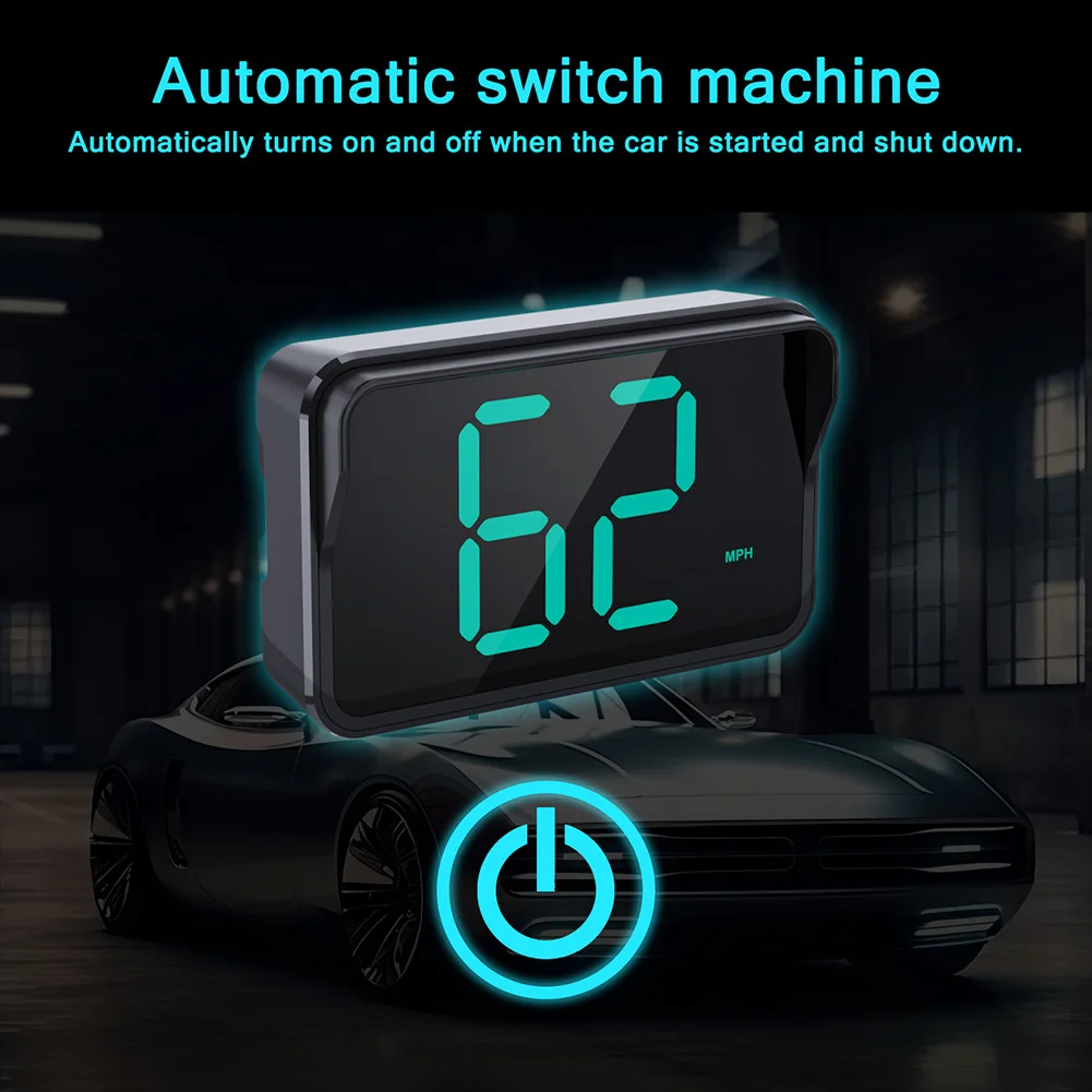 운전 보조 프로젝션 컬러 그린 GPS 헤드업 디스플레이 모든 차량용 컴팩트 GPS 장치 실시간 데이터