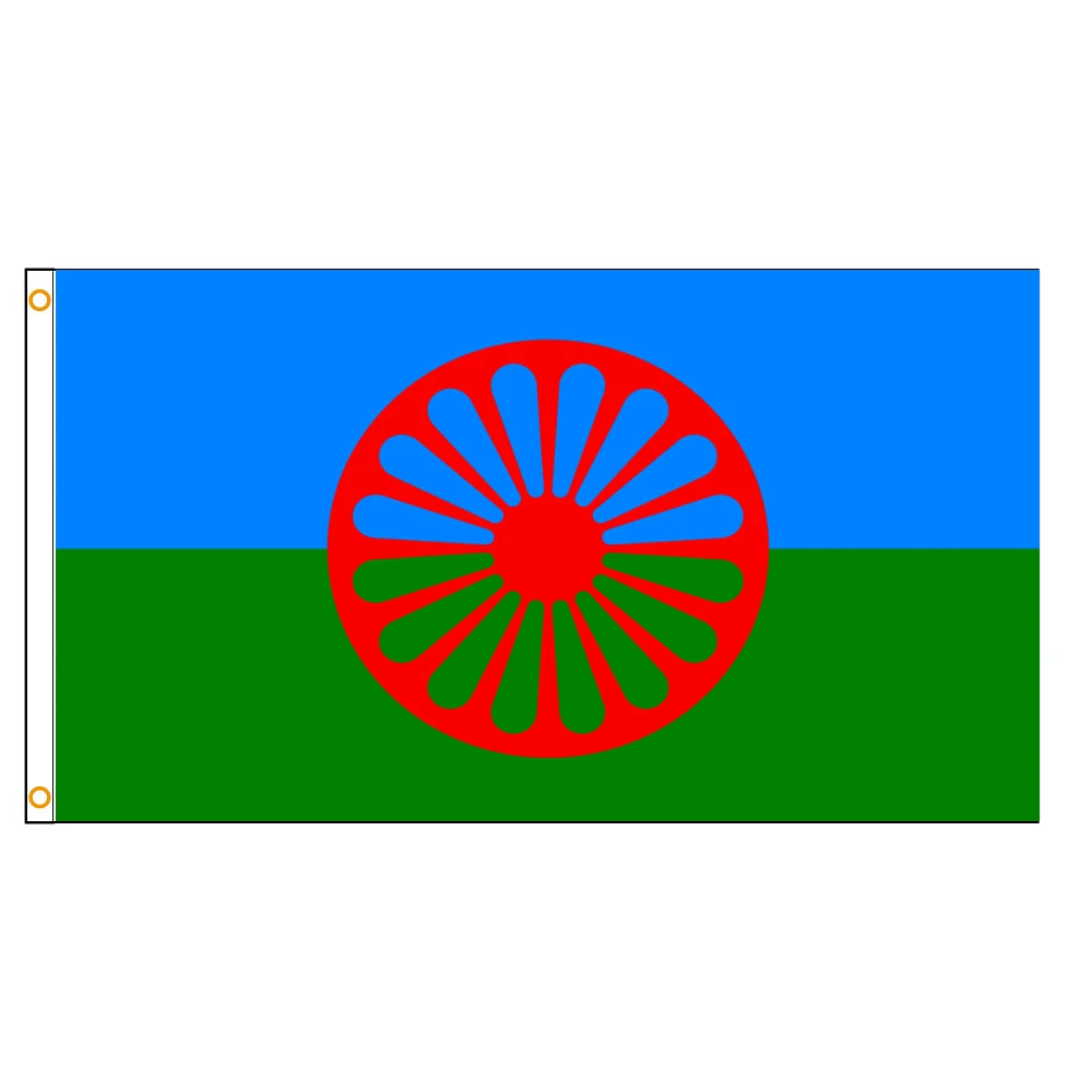 

90x150cm Rom Gypsy Flamenco Tzigane Mr Fergie Who Flag