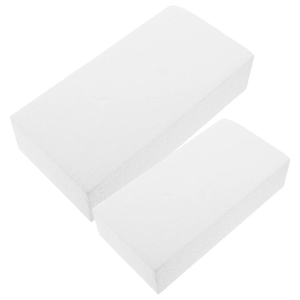 Rectangular Foam Block Floral Foams Blocks 2/4 Pcs Large Blank Projects Crafting Sculpting Crafts Graffiti DIY Model Supply