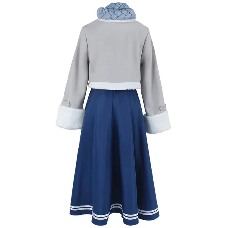 Anime Frieren Cosplay Costume Fern Adult Women Dress Suit Halloween Outfit Uniform