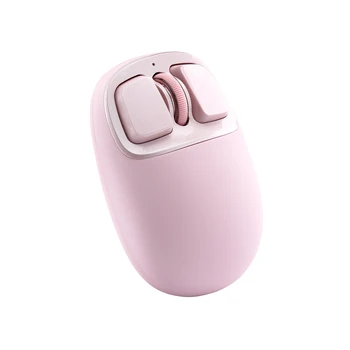 YUNZII C1 Wireless Mouse, 6 Levels DPI Optical Tracking, Silicone Customize Tri-Mode 2.4G/USB-C/ Bluetooth Gaming Mice for Work 1