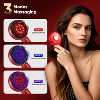 Peigne de Massage électrique à vibrations, thérapie à la lumière rouge, brosse de Massage pour la croissance des cheveux, Anti-perte de cheveux, applicateur d'huile liquide, soins capillaires 3