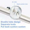 XND Dental Aluminum Oxide sandblasting gun Micro Blaster Microetcher Technician Air Polisher Surface Roughening Tool 2/4 Holes 5