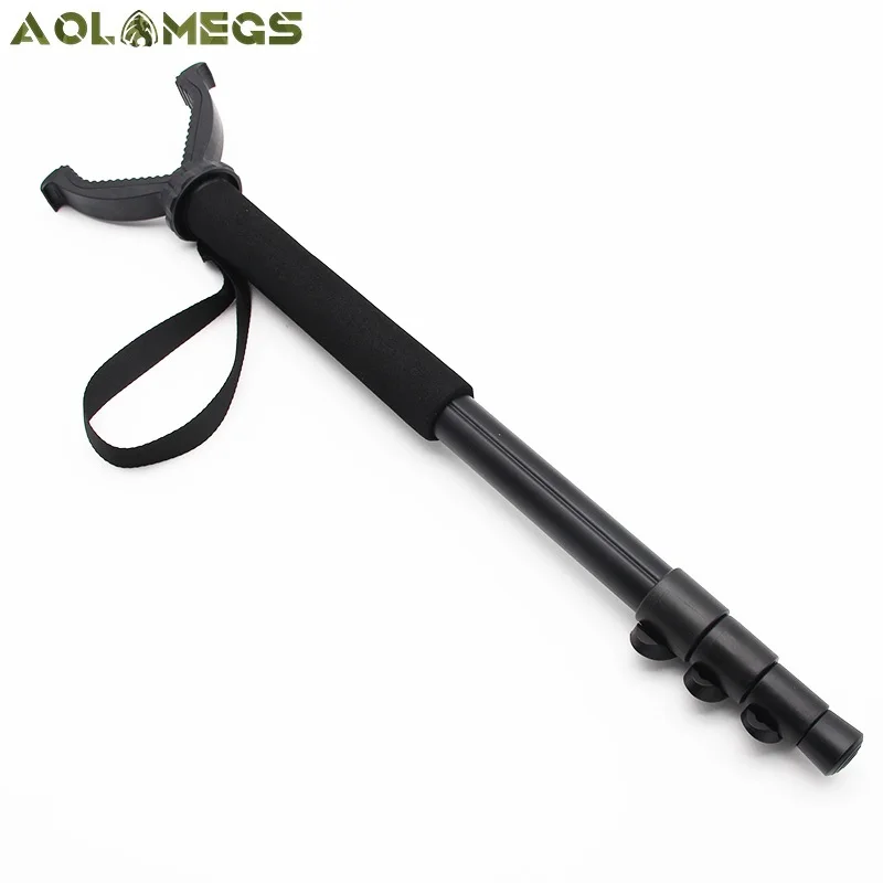 AluminumHuntingShootingAccessoryVShapedRotatingYokeMonopod