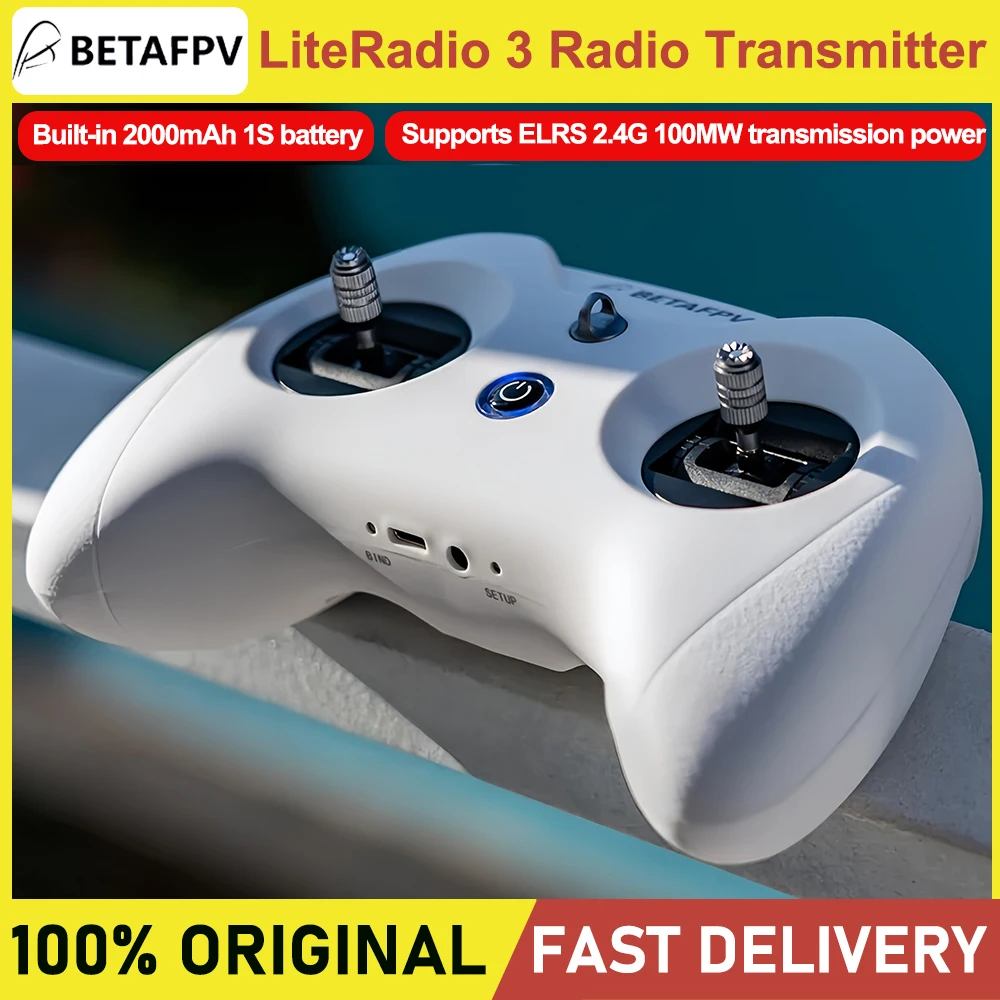 BETAFPV LiteRadio 3 ELRS M2 Radiocommande 2.4G 8 canaux