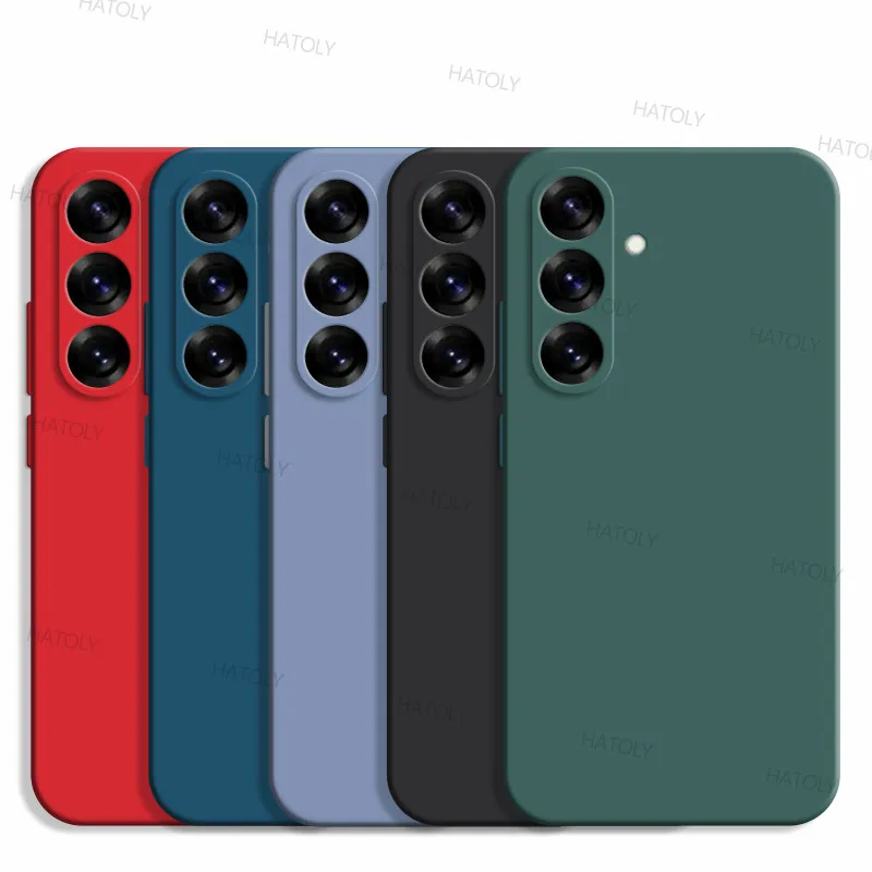 For Samsung Galaxy A56 5G Case Cover TPU Shockproof Liquid Silicone Phone Cover