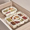 Kitchen Seasoning Storage Box Spice Box Integrated Multi Grid Storage Sealed Tank Moisture-Proof Salt Tank Kitchen Supplies tool