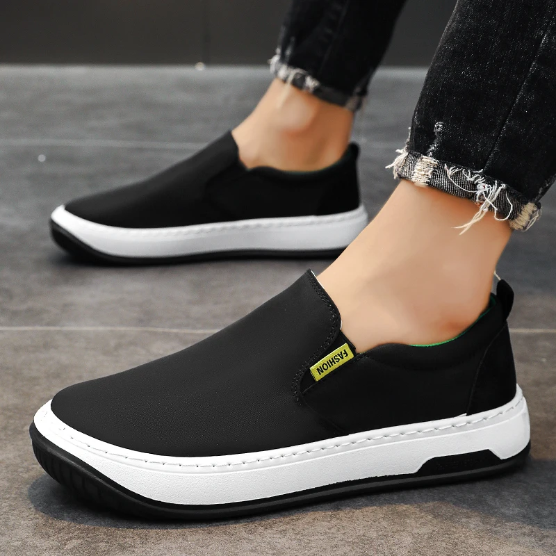 

2023 Fashion Lightweight Men's New Style Comfortable Platform Casual canvas shoe