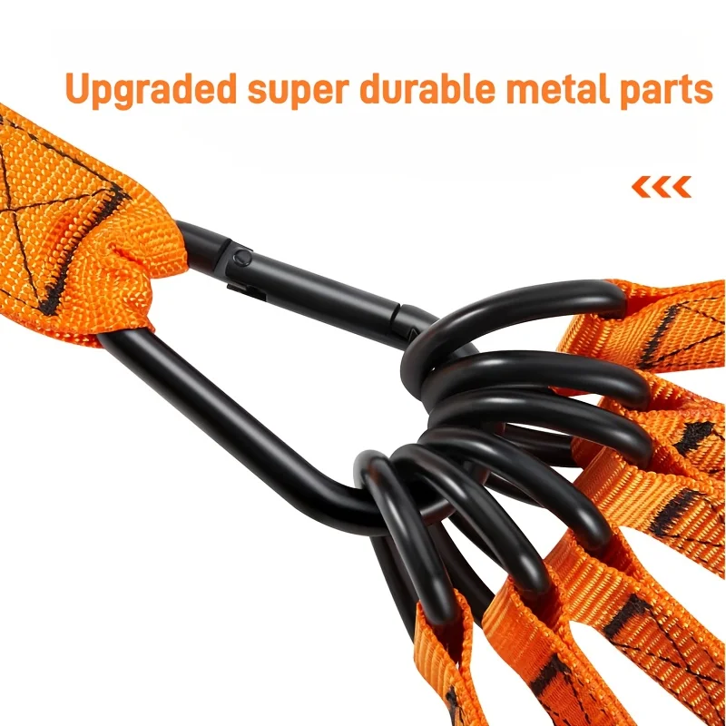 Ultimate 12-Piece Heavy Resistance Band Set with Handles - 300 LBS Latex