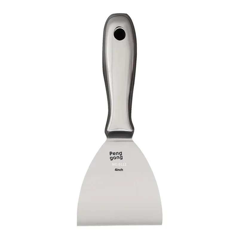 Stainless Steel Food Grade Thickened Durable Cleaning Spatula For Scraping Ash Oil Paint And Silicone Gel Thickened Plaster Trow