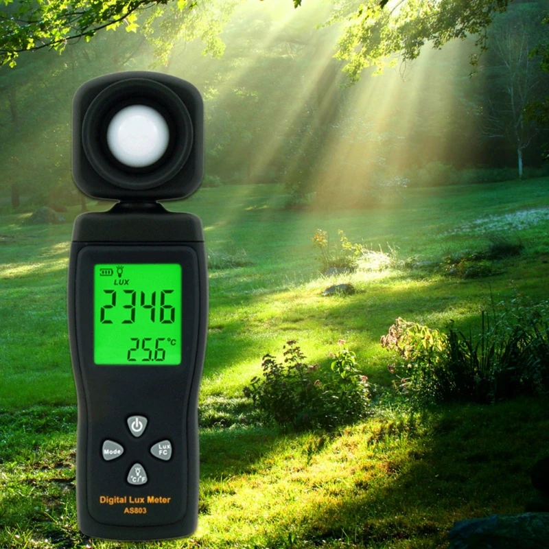 Bright Tester for Photography Plant 0-200,000 for Lux Measuring for LED Lights Indoor Outdoor Light Tester 3