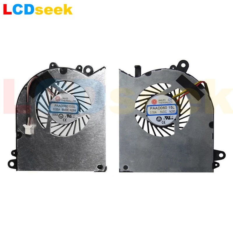 New Replacement For Msi Gs60 Left And Right Fan Cpu And Gpu - Laptop Cooling Pads - AliExpress