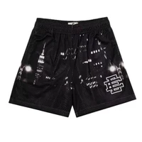 EE Eric Emanuel Men Beach Board Shorts fitness Training Workout Sport Short Pants  Summer Gym Jogging Mesh Casual Shorts Men 2