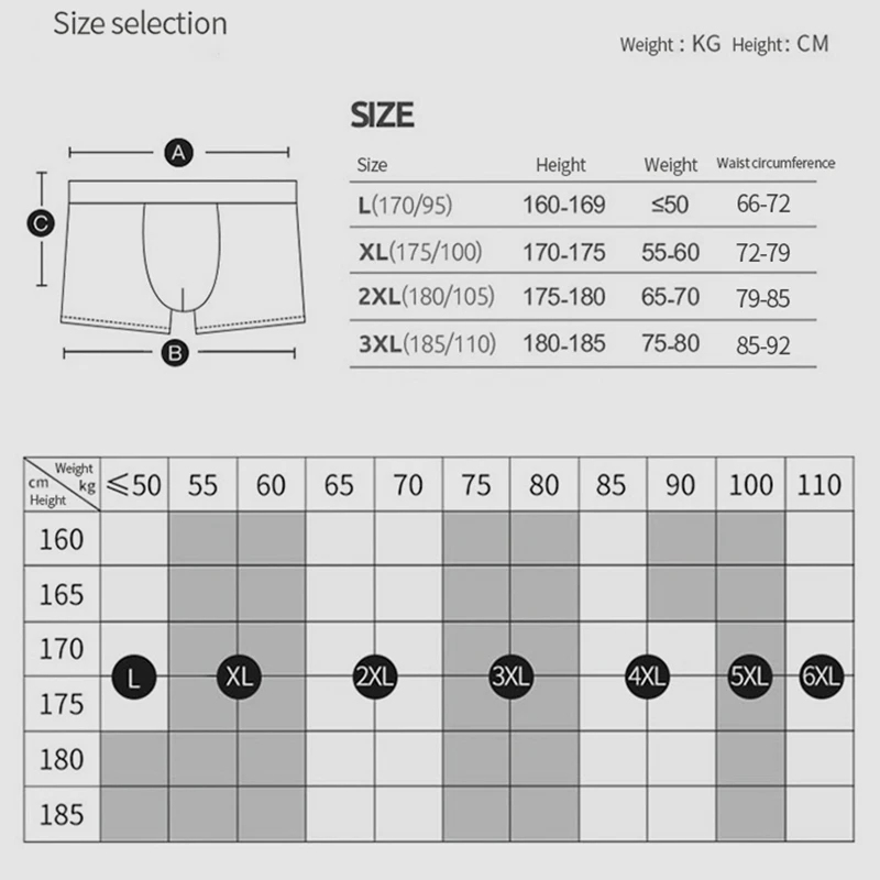 Nanjiren Summer Men Underwear 3A Grade Antibacterial Boxer Ice Silk Cool Solid Underpant Light-thin Soft Breathable Male Panties