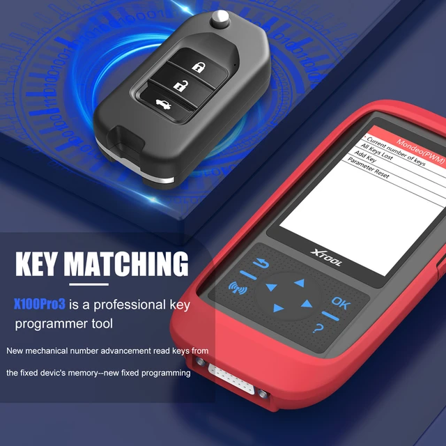 XTOOL X100 Pro2 Auto OBD2 Automotive Scanner Key Programming and Car Code  Reader Scanner Free Update