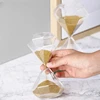 30min Creative Nordic Golden Hourglass Timer Living Room Wine Cabinet Study Home Decorations Gift Desk Small Ornaments 5