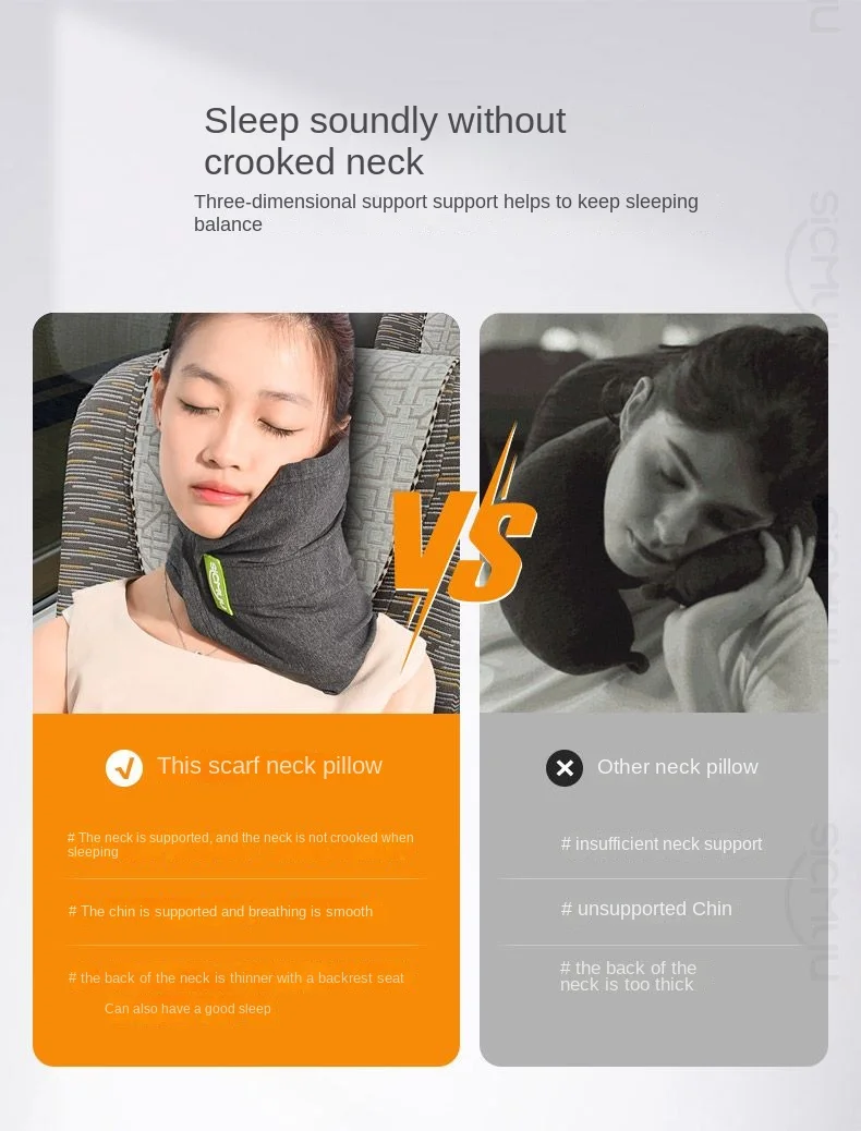 Memory Foam Travel Pillow - Pillows for Sleeping | Diversi™