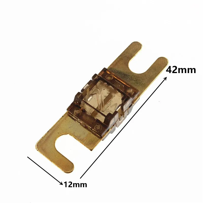 Car Audio Fuse Base Universal Inner Core Broken Container Fork Fuse 20A30A40A50A60A70A80A100A Small 2-piece Package