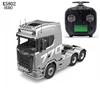 1/14 Kabolite K5802 RC Tractor 770s 6x6 Metal Hydraulic RC Truck W/ 2-Speed Sound Light System Painted Assembled Toy Model Gift 1
