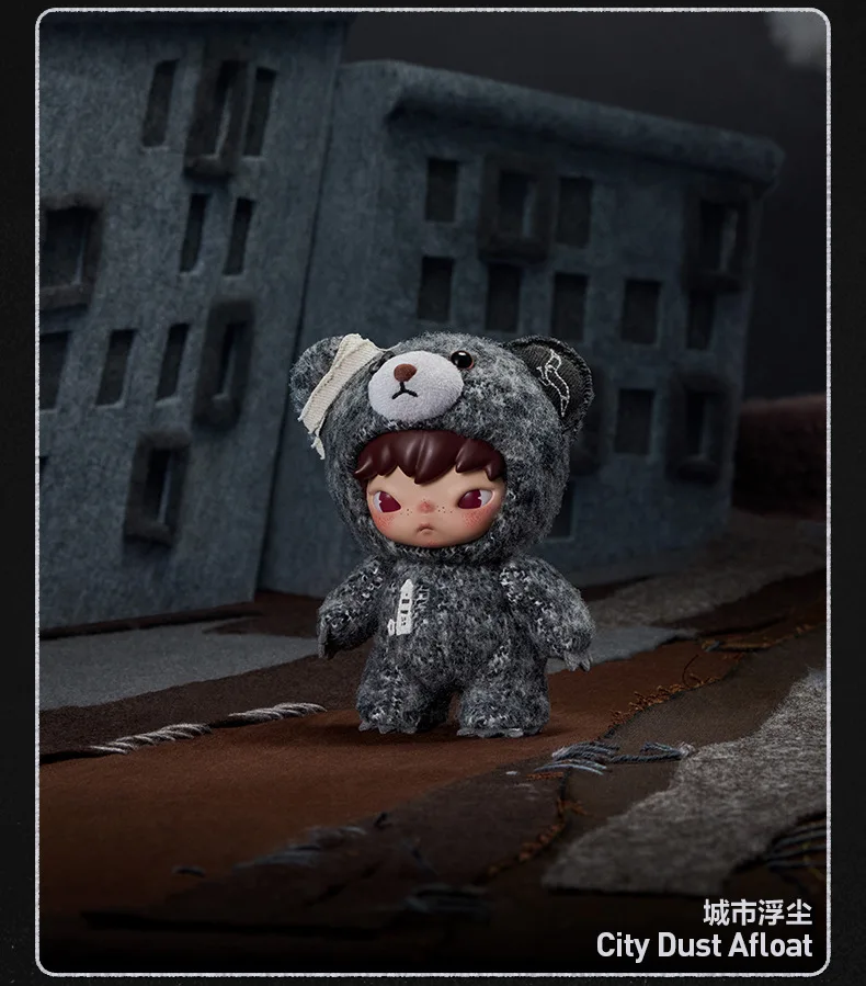 Neue echte POPMART Hirono Xiaoye Road Trip Tagebuch Blind Box süße Plüsch Puppe Schlüsselanhänger Tasche Charme Mode Spielzeug Sammler Geschenk – Detail 12