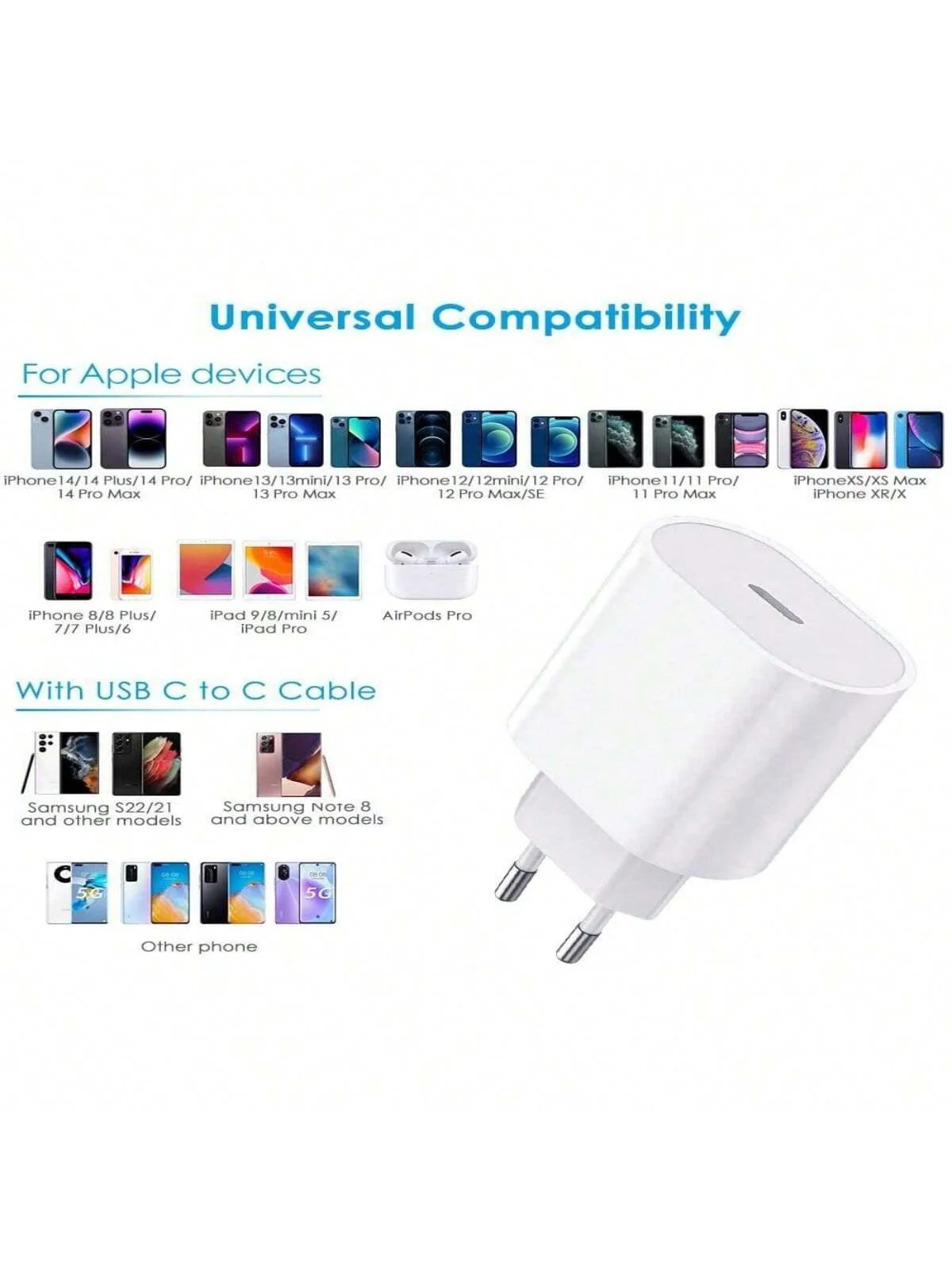 Cable Lightning A Usb-C iPhone 11 12 iPad Apple Original 1mt