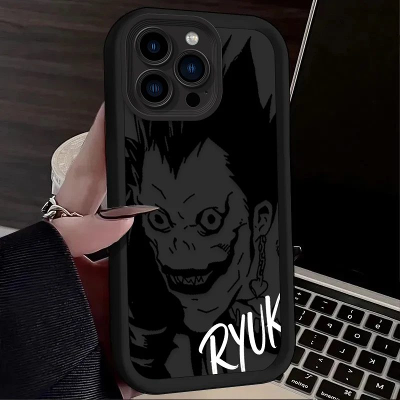 Death Note L & Misa Soft TPU Phone Case - Anime Character Design