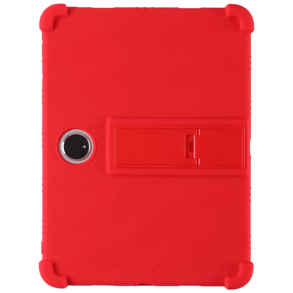 Versatile Shockproof Silicone Tablet Case with Adjustable Stand