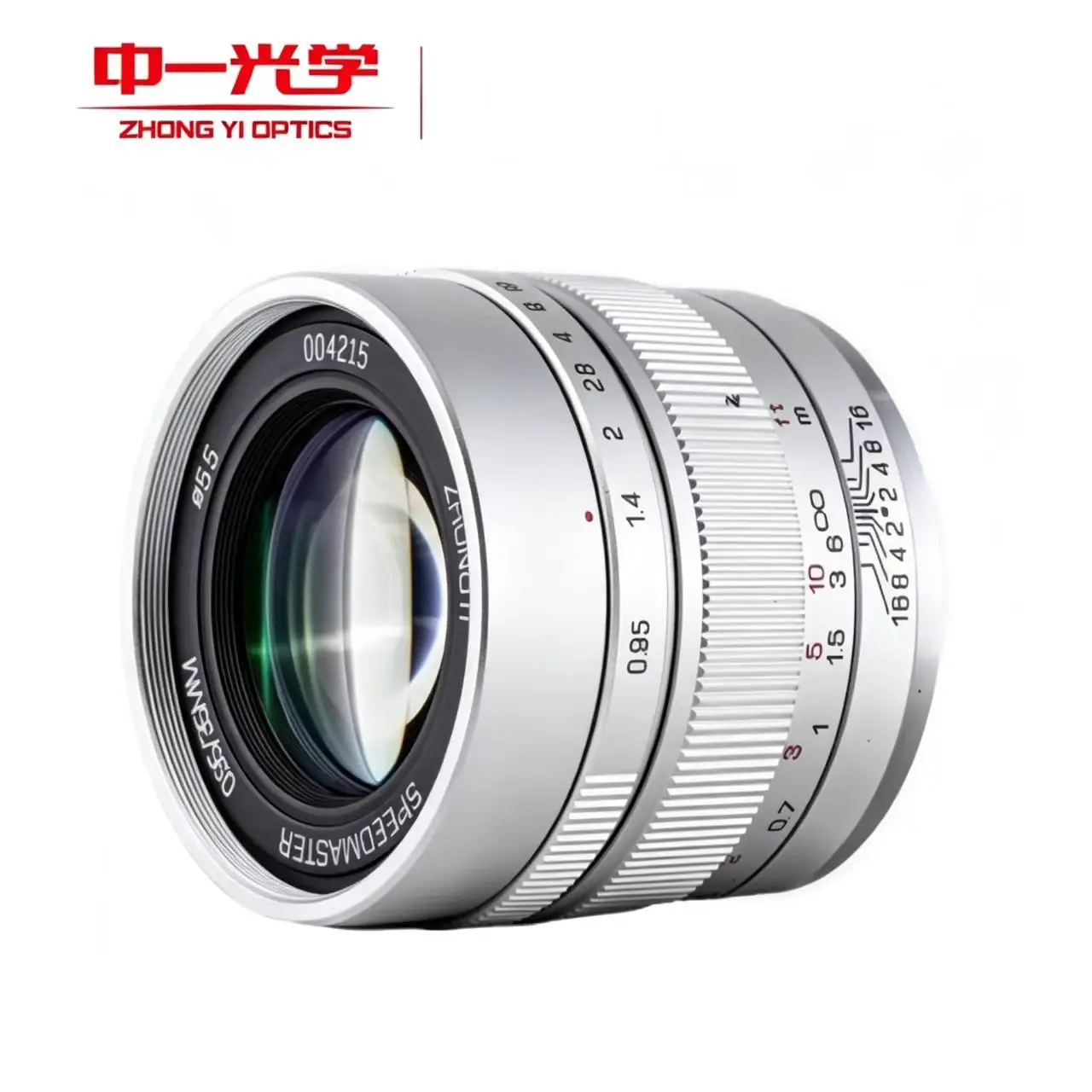 Zhongyi Optical 35mm f/0.95는 , 후지필름, 캐논 미러리스 APS-C 포맷용 보조 프라임 수동 렌즈로 적합합니다.