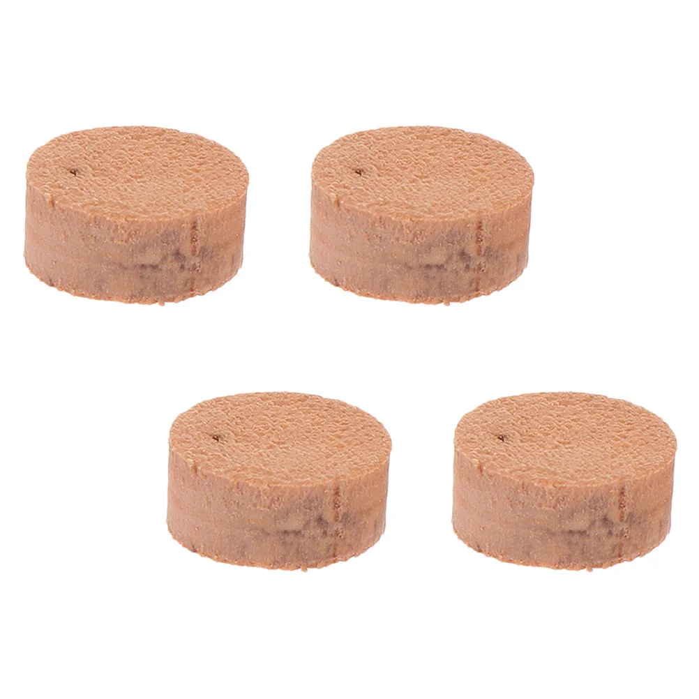 4 Pz Tastiera Valvola Di Scarico Tastiere Pad In Sughero Legno Tromba Spiedo Strumento Trombone Stuoie