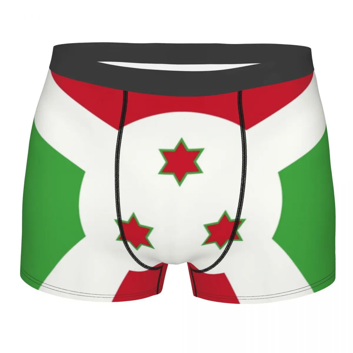 

Flag Of Burundi Boxer Shorts For Homme 3D Print Male Underwear Panties Briefs Soft Underpants