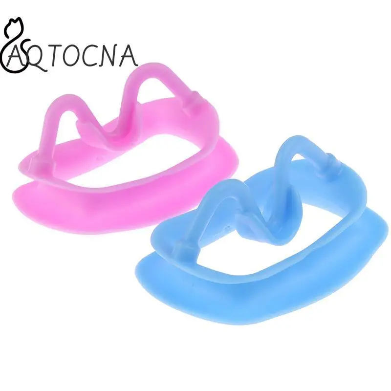 

2pcs Mouth Opener Dental Orthodontic Cheek Retracor Tooth Intraoral Lip Cheek Retractor Soft Silicone Oral Care Whitening